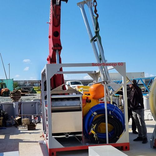 Skimmer per idrocarburi a spazzzola - ScorTail 60 - New Naval Ltd. - a nastro / per acque calme