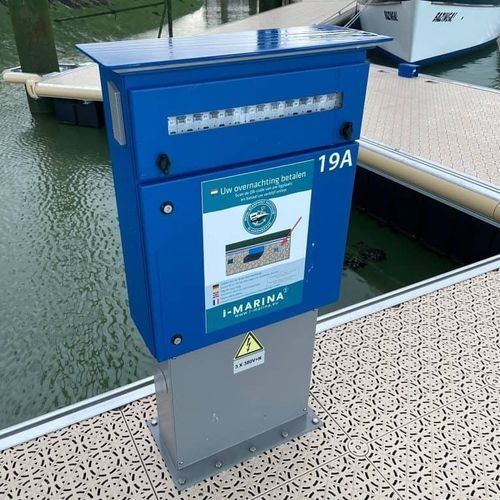 Colonnina elettrica - K04  - ARABEL NV - MARINA INTEGRATED SYSTEMS - per pontile / LED