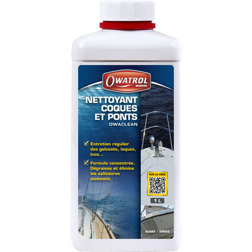 Detergente multisuperficie - OWACLEAN - DURIEU GROUP - per scafo / per ponte / per barca