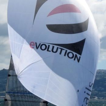 Spinnaker asimmetrico - A series - Evolution Sails - per barca a vela da regata / triradiale