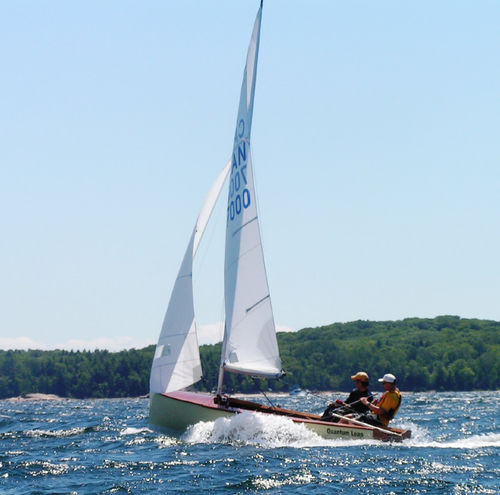 Randa - Albacore  - Evolution Sails - fiocco / per imbarcazione a chiglia da regata monotipo / Albacore