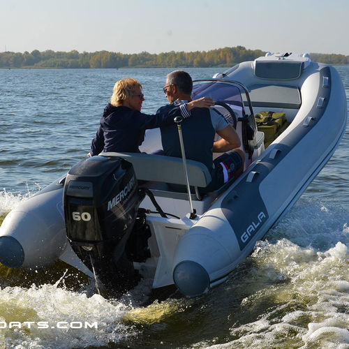 Gommone fuoribordo - A360L - GALA MARINE INTERNATIONAL In - semirigido / open / con console laterale