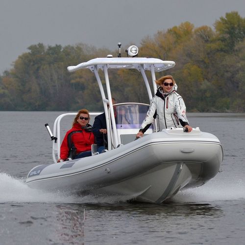 Gommone fuoribordo - V500 - GALA MARINE INTERNATIONAL In - semirigido / open / con console laterale