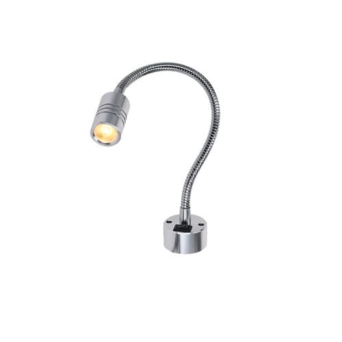 Lampada da lettura - FR01-XPE-WW-Cr-SW - NauticLED - per barca / alogena / in alluminio