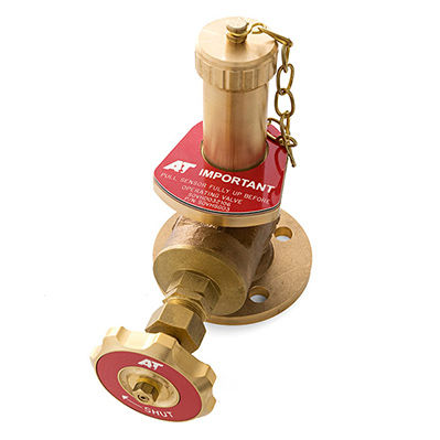 Valvola di arresto - ATSOVG3 - A T Instruments Ltd - per barca