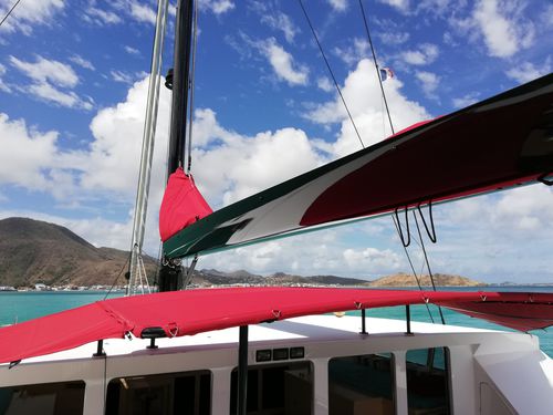 Boma canoa - Petitjean Composites - per barca a vela / per sailing yacht / su misura