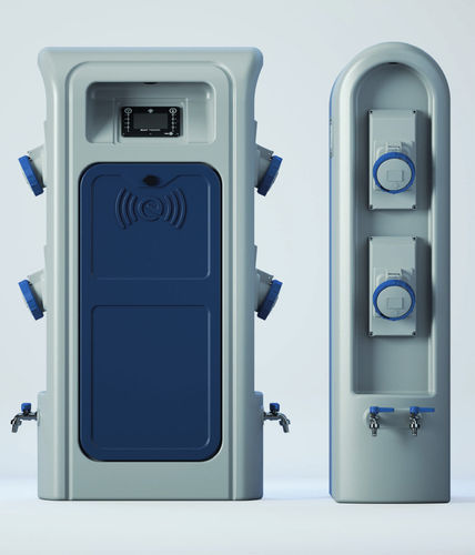 Colonnina di illuminazione - RP One Plus - SYSTEM GROUP MARINE - per informazioni / di distribuzione elettrica / di distribuzione di acqua