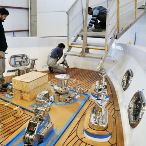 Passacavo per yacht - SM Krom Yat ve Gemi Ekipmanlari Tas. San. Tic. Ltd. Sti. - a incasso / in acciaio inossidabile