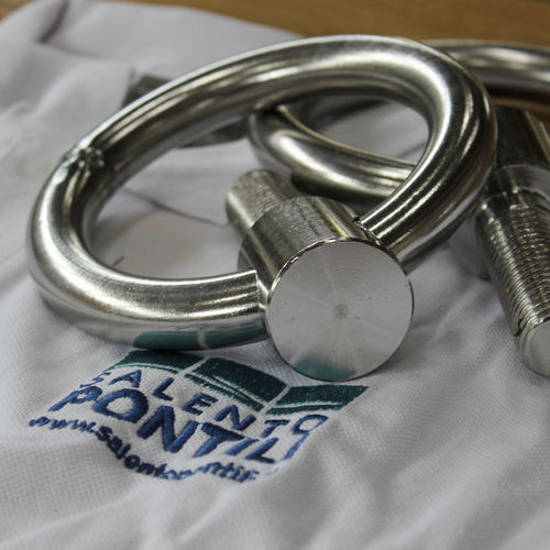 Anello di ormeggio - ANELLO DI ORMEGGIO - Nuova Metalmeccanica srl - marine division - rotondo / in acciaio zincato