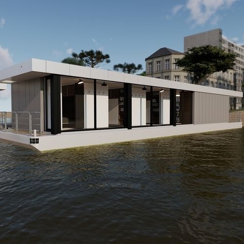 Barca a motore house-boat entrobordo - PARIS  - BOATHOME