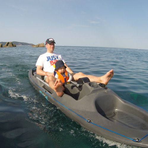 Kayak elettrico - PEDAYAK ELECTRIC CLASSIC - L' AQUAPHILE sarl - sit-on-top / da escursione / da turismo