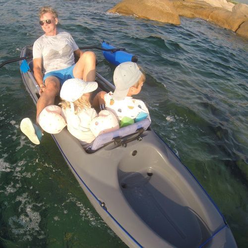 Kayak elettrico - Pedayak Electric Biplace - L' AQUAPHILE sarl - sit-on-top / da escursione / da turismo