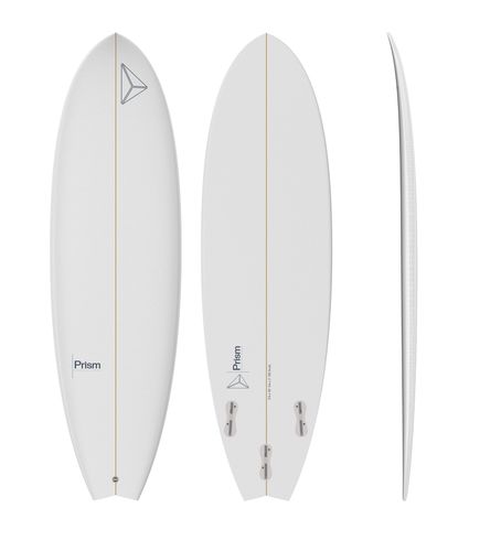Tavola da surf shortboard - Fish 6'0 ESSENTIAL SERIES FCS 2 - Prism Surfboards - fish / per livello intermedio / per pilota esperto