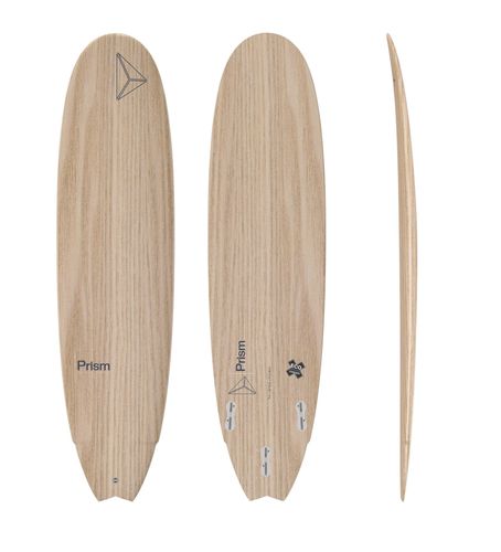 Tavola da surf fish - Fish 7’4 ORIGINAL SERIES FCS 2 - Prism Surfboards - per principiante / per livello intermedio / in fibra di vetro