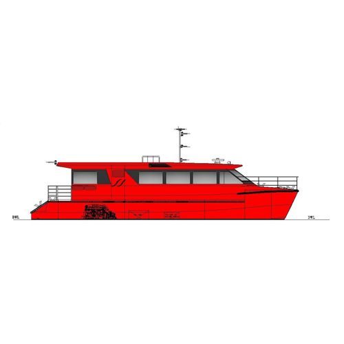 Barca professionale barca per trasporto equipaggio -  15M  - Dundee Marine & Industrial Services Pte Ltd - catamarano