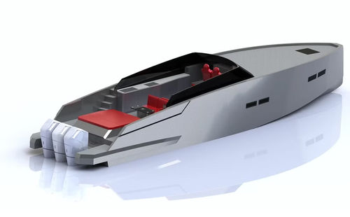 Motor-yacht da crociera - BY60 Supersport - Brizo Yachts - open / con dual console / con cabina