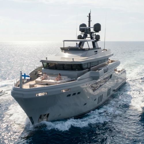 Super-yacht offshore - BY33M - Brizo Yachts - explorer / per spedizioni / con fly