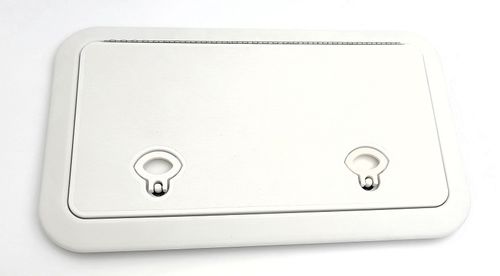 Portello Di Accesso Per Barca 270x375 Mm - Nero In ABS Resistente Ai Raggi UV, Apertura 180° - Foto 8