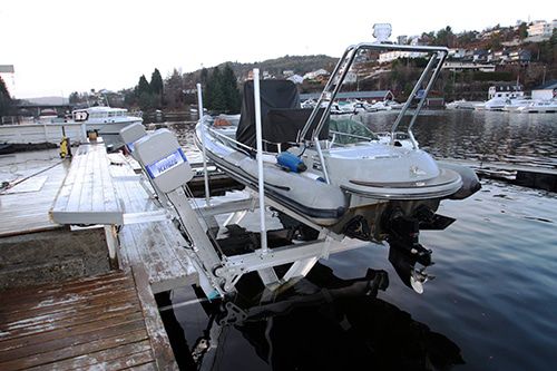 Ascensore per barche - Platinum - IMM Quality Boat Lifts, Inc. - galleggiante / idraulico / in alluminio