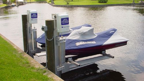 Ascensore per acquascooter - 4500 DUAL PWC  - IMM Quality Boat Lifts, Inc.