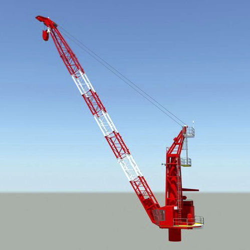 Gru per nave - RHK Series - GENMA SOLUTION - per carico pesante / offshore