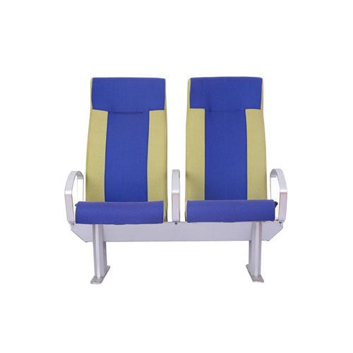 Sedile per nave passeggeri - LGZY-05 - Qilin Marine international co., Ltd - con braccioli / con schienale reclinabile / 2 posti