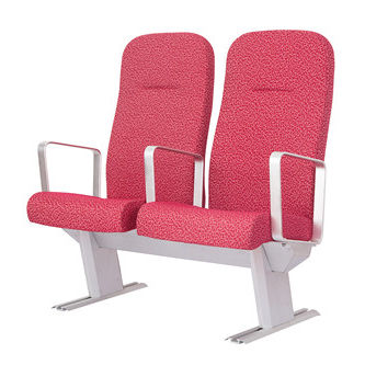 Sedile per nave passeggeri - LGZY-02  - Qilin Marine international co., Ltd - con braccioli / 2 posti
