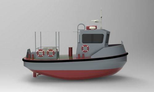 Barca professionale mini rimorchiatore - 10 - ARTE BOAT YARD