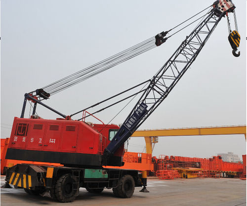 Gru portuale - Henan Weihua Heavy Machinery Co., LTD - a portale / cingolata / gommata