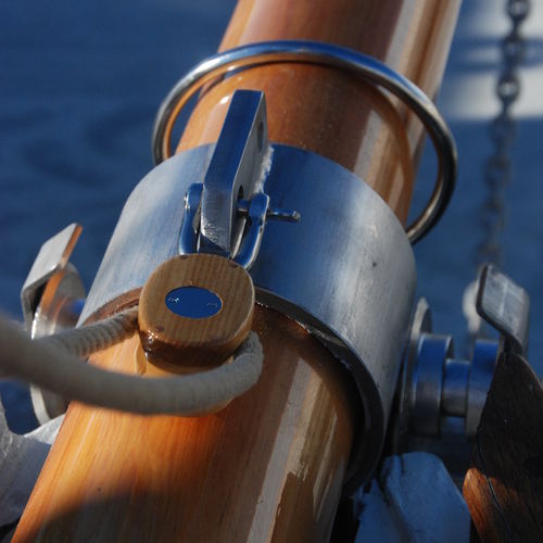 Bompresso per barche a vela - Bout-dehors - WoodSpars - per downwind sails