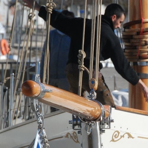 Bompresso per barche a vela - WoodSpars