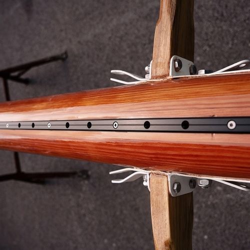 Albero per barca a vela - WoodSpars - in legno / tradizionale / vela bermudiana
