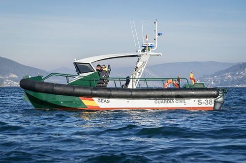 Barca professionale patrol boat - RAL-1100-ZSF-OPEN - AISTER ALUMINIUM SHIPYARD - fuoribordo / in alluminio / lancia