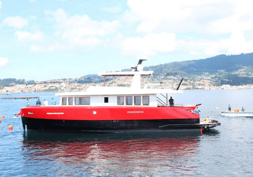 Barca professionale barca per trasporto passeggeri - ATLANTIS XCAPE 76 - AISTER ALUMINIUM SHIPYARD - entrobordo / in alluminio