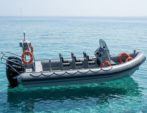 Barca professionale patrol boat - MZ RIB 8.5 - AISTER ALUMINIUM SHIPYARD - fuoribordo / RIB