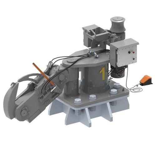 Gancio per piattaforma offshore - Mampaey Offshore Industries - a sgancio rapido / semplice / doppio