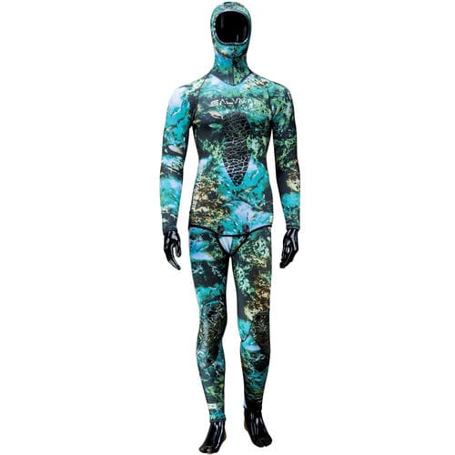 Muta neoprene per pesca subacquea - SEA WALKER - SALVIMAR s.r.l. - con cappuccio / due pezzi / 3.5 mm
