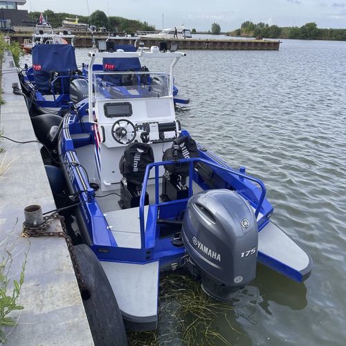 Barca professionale patrol boat - BN261 - HABBEKE SHIPYARD - fuoribordo / elettrica / in alluminio