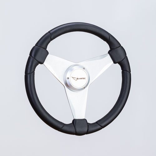 Volante per barca a motore rivestito con vernice poliuretanica - SW0053 sat - Volantec OOD - in alluminio / racing / tradizionale