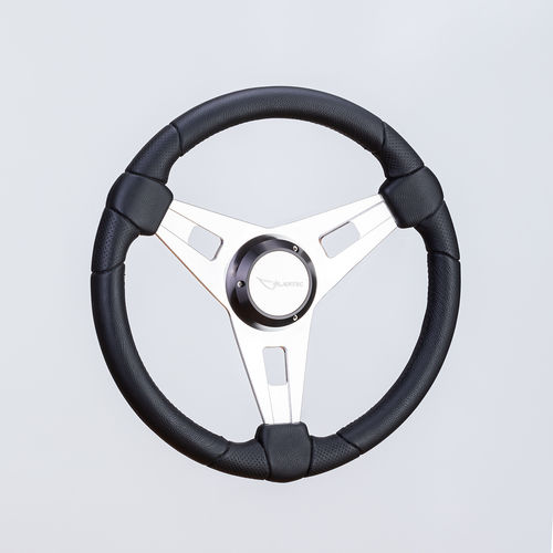 Volante per barca a motore rivestito con vernice poliuretanica - SW0043 pol - Volantec OOD - in alluminio / racing / tradizionale