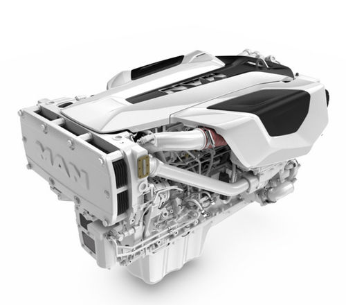 Motore entrobordo - I6-730 - MAN Rollo - di propulsione / diesel / professionale