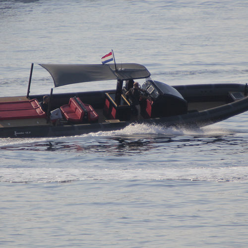Cagnaro parasole per battello di servizio - X-Quip - per cabina di pilotaggio / nero / su misura