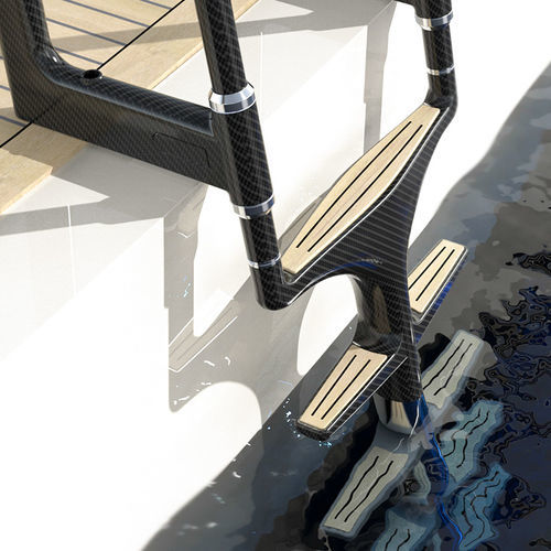 Scaletta per yacht - Dive Ladder - X-Quip - pieghevole / da bagno / di sicurezza