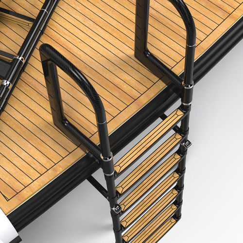 Scaletta per yacht - X-Quip - pieghevole / da bagno / di imbarco