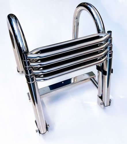 Scaletta per barca - SL4st - Tietoset Marine Ltd. - pieghevole / da bagno / in acciaio inossidabile