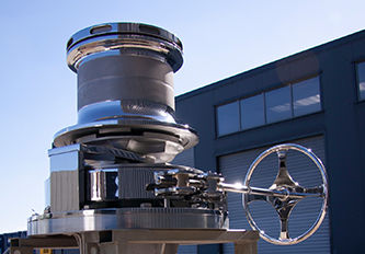 Verricello per yacht - DMT MARINE EQUIPMENT SA - con base in acciaio inossidabile