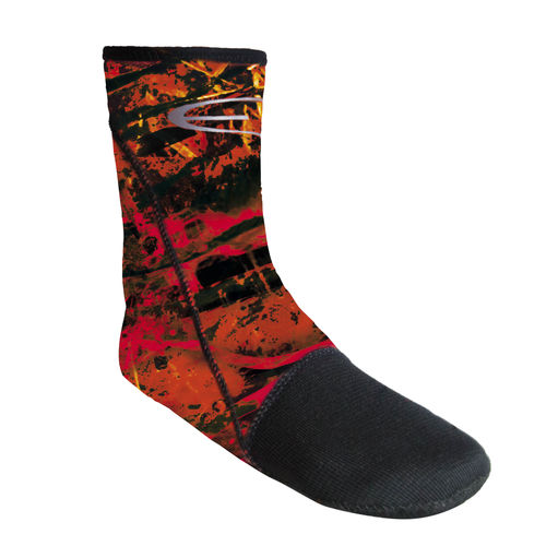 Calzini in neoprene da immersione - Fusion red - EPSEALON - 3 mm
