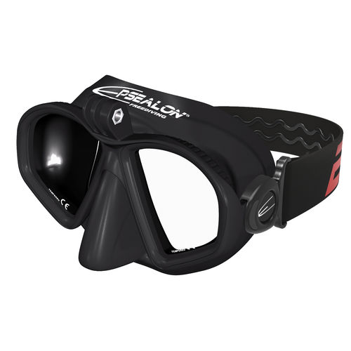 Maschera di immersione doppio vetro - Seaquest motion Fat strap - EPSEALON