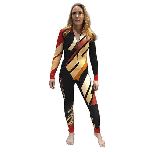Muta neoprene per apnea - Seahiker - EPSEALON - a maniche lunghe / monopezzo / body