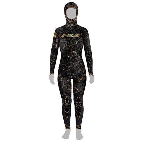 Muta per pesca subacquea - LOTUS - EPSEALON - da immersione / muta neoprene / con cappuccio